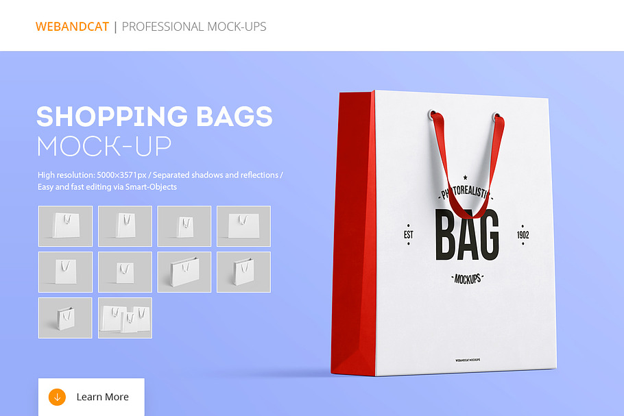 Shopping Bag Mock-up