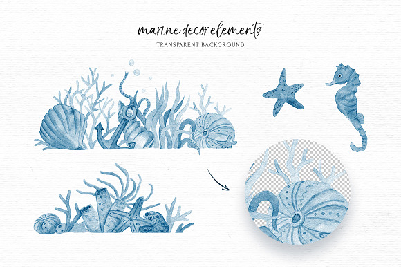 Marine Bundle 65% OFF in Illustrations - product preview 9