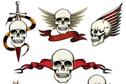 tattoo skull icons