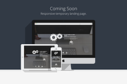 Coming Soon - Temporary HTML5 Page