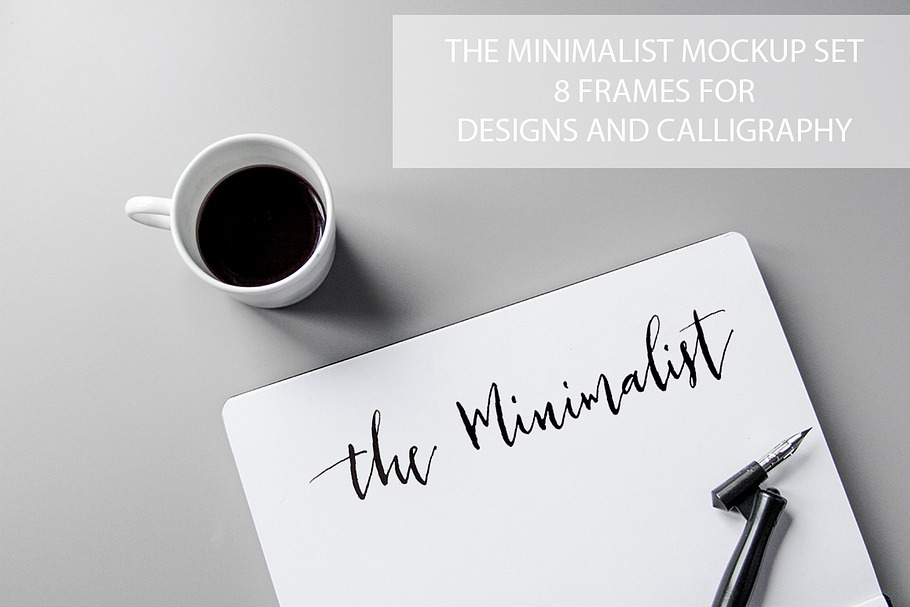 The Minimalist Mockup Set