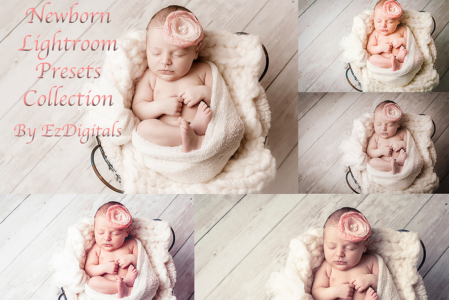 50 Newborn Lightroom Presets Set 1 in Add-Ons - product preview 8