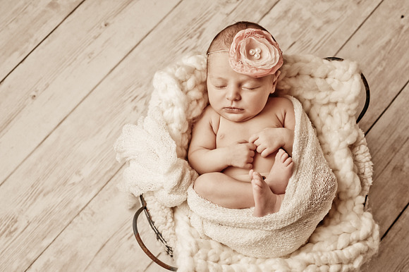 50 Newborn Lightroom Presets Set 1 in Add-Ons - product preview 3