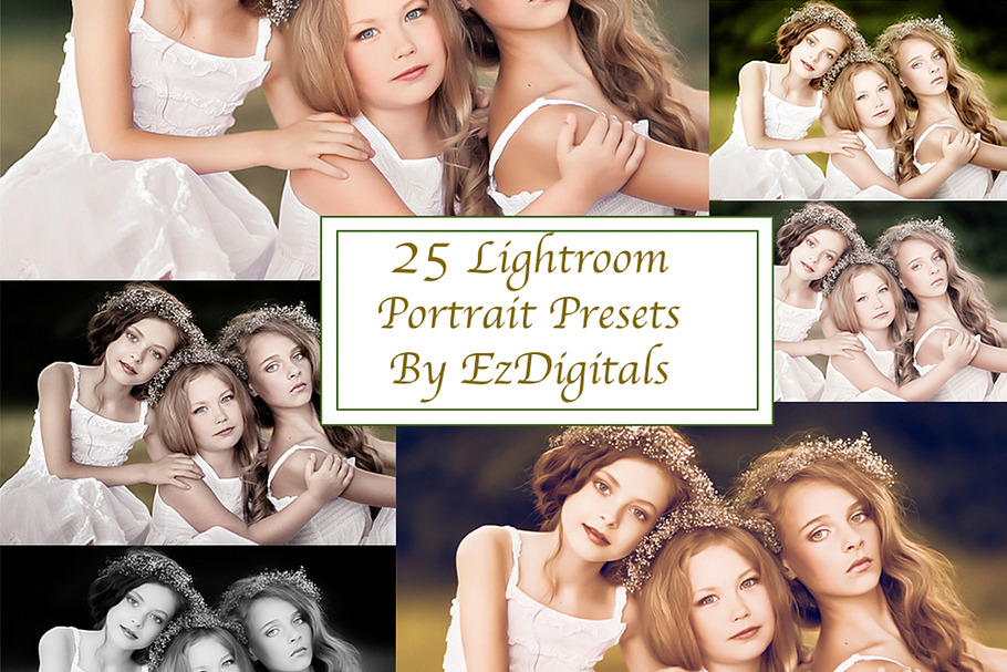 25 Portrait Lightroom Presets