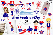 Independence Day Illustration pack