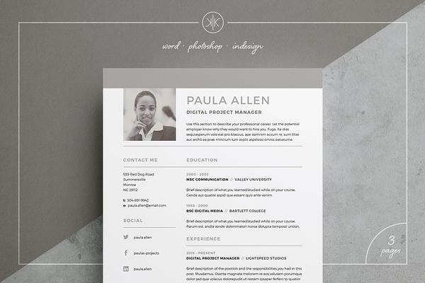 Resume/CV | Paula
