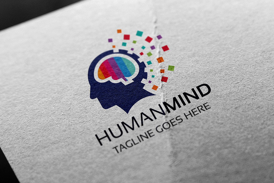 Human Mind Logo in Logo Templates - product preview 8