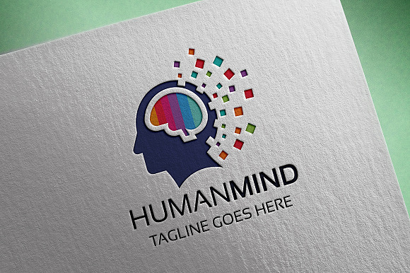 Human Mind Logo in Logo Templates - product preview 2