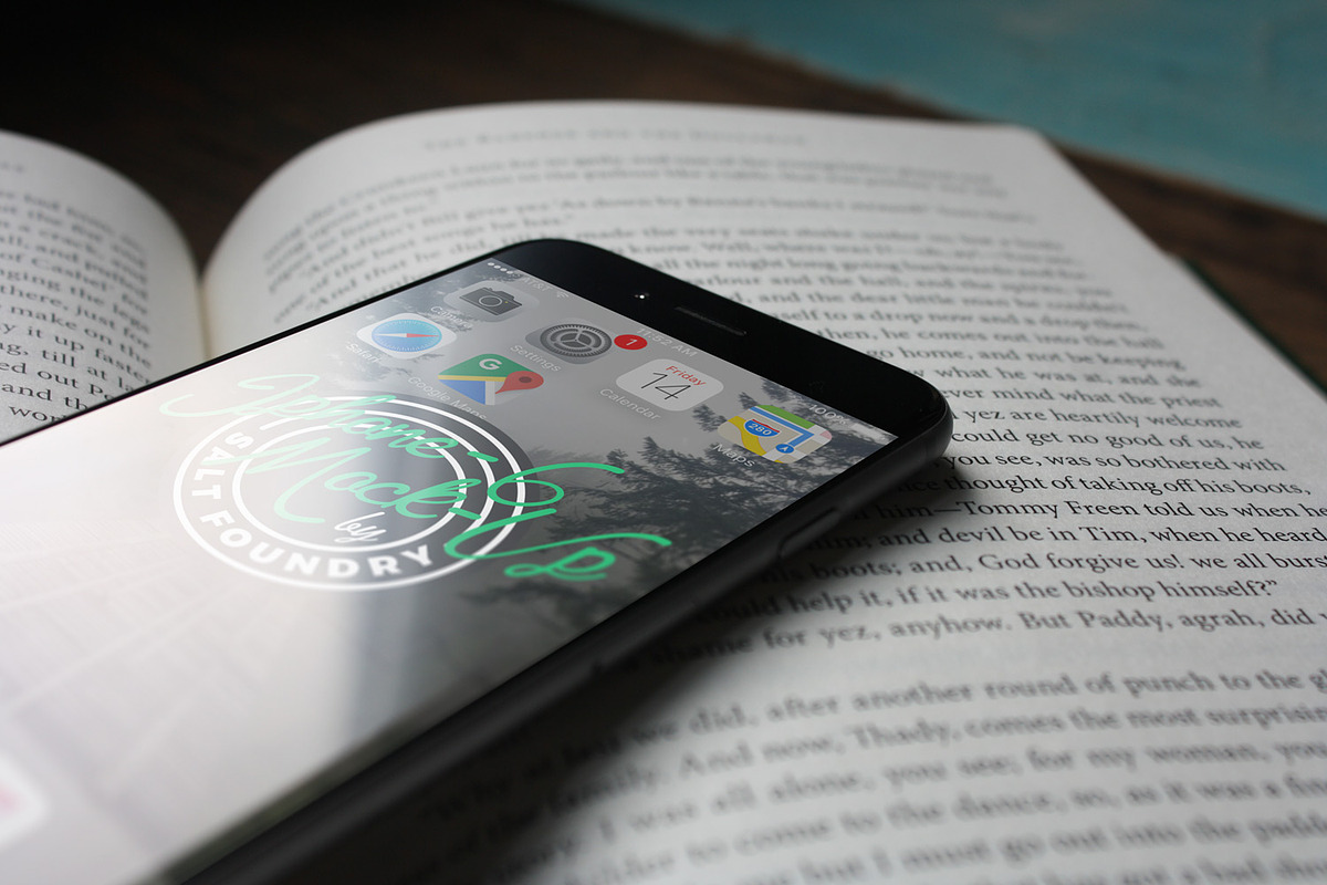 iPhone 6 Photoshop Mockup in Mobile & Web Mockups - product preview 8