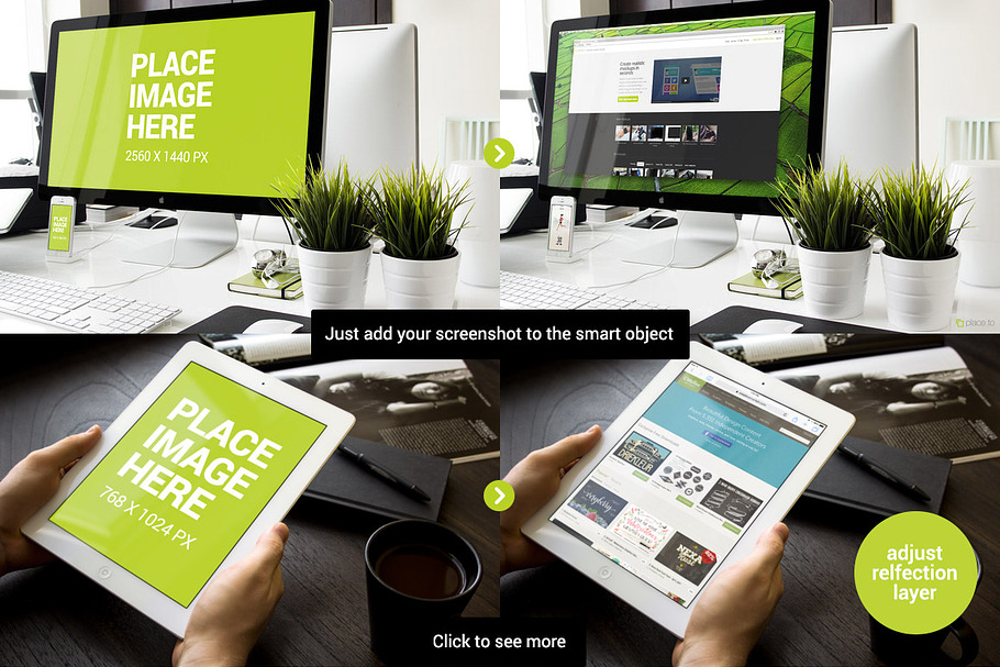 (76% off) Place.to Mockup Bundle in Mobile & Web Mockups - product preview 8