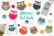 Owl Hoots illustration pack
