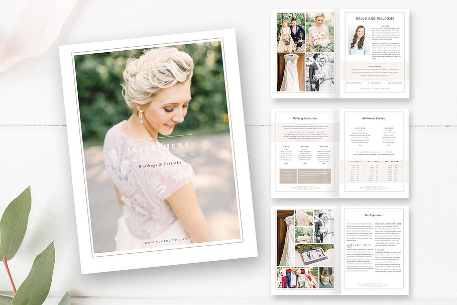 Wedding Photography Magazine INDD in Magazine Templates - product preview 8