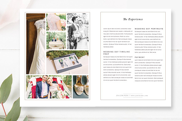 Wedding Photography Magazine INDD in Magazine Templates - product preview 1