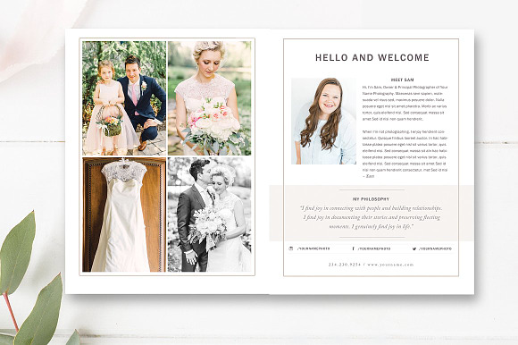 Wedding Photography Magazine INDD in Magazine Templates - product preview 4