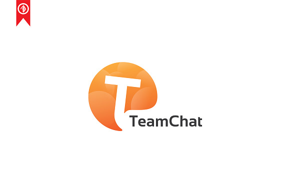 Team Chat App / Letter T - Logo in Logo Templates - product preview 1