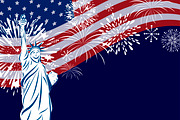 Vector USA celebration design