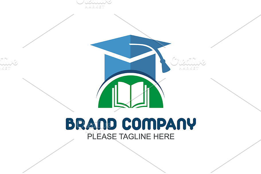 Education Degree in Logo Templates - product preview 8