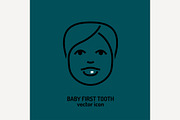 First Tooth Icon