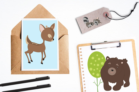 Secret Woodland illustration pack in Illustrations - product preview 3