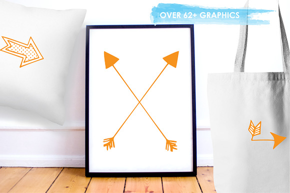 Arrow Doodles illustration pack in Illustrations - product preview 4