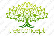 Tree Icon Concept
