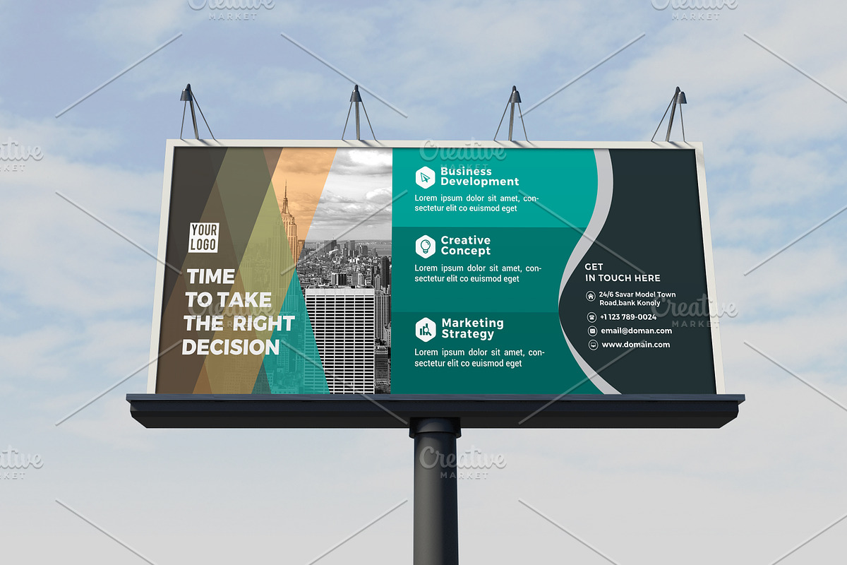 Billboard Template in Flyer Templates - product preview 8
