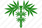 Medical Marijuana Plant Caduceus