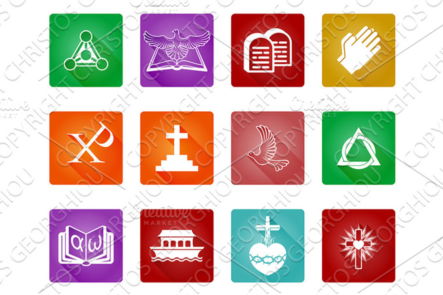 Christian Icon Symbols
