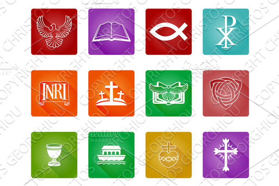 Christian Icon Symbols