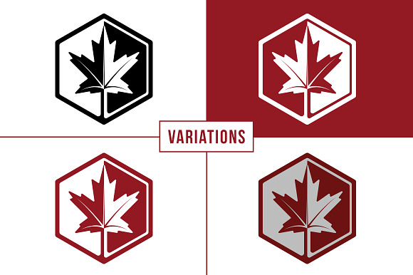 Maple Leaf Logo in Logo Templates - product preview 1