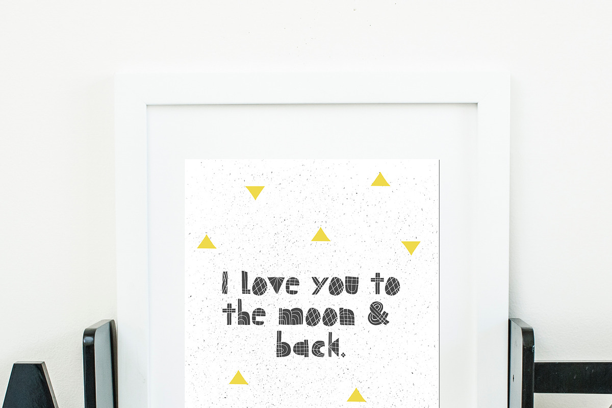 Printable Wall Art Typography Quote in Illustrations - product preview 8