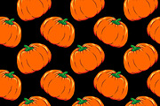Halloween seamless pattern vector