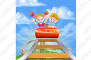 Roller Coaster Fair Theme Park