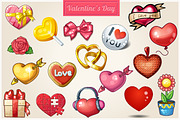 Hearts icons for Valentine's Day ♥
