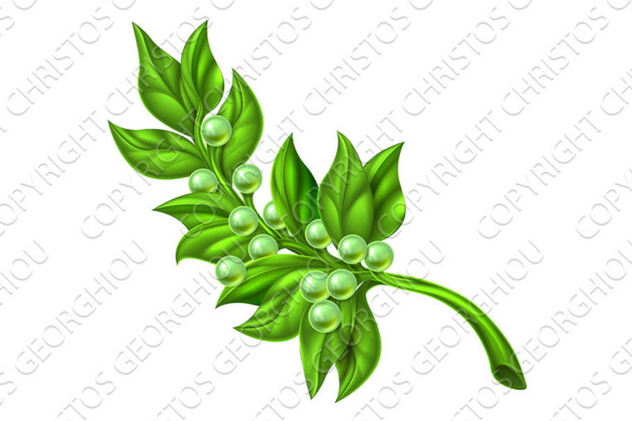 Olive Branch in Illustrations - product preview 8