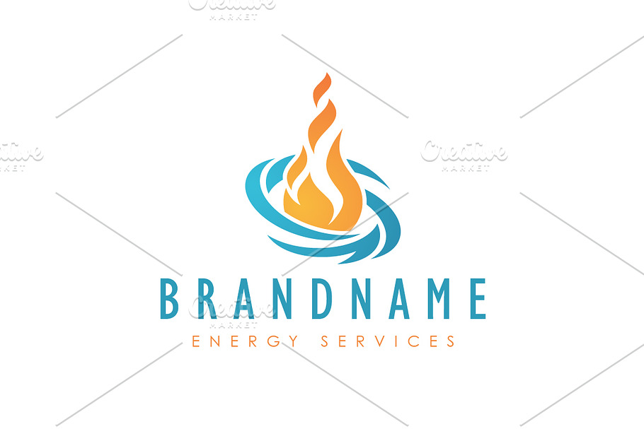 Fire Transformation Logo in Logo Templates - product preview 8