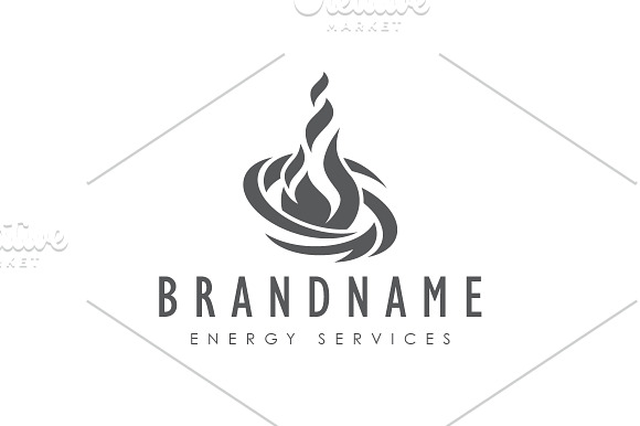 Fire Transformation Logo in Logo Templates - product preview 2