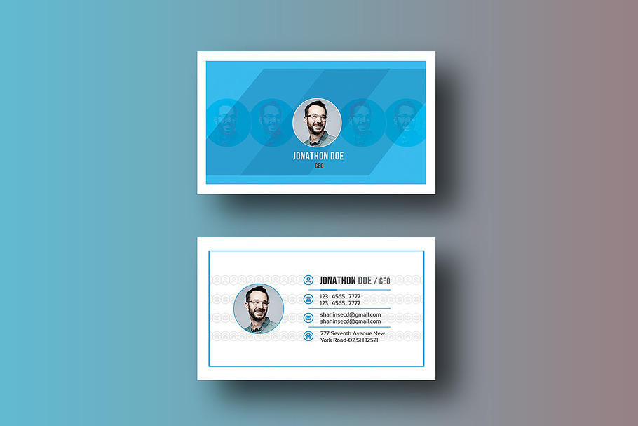 Nil Business Card in Business Card Templates - product preview 8