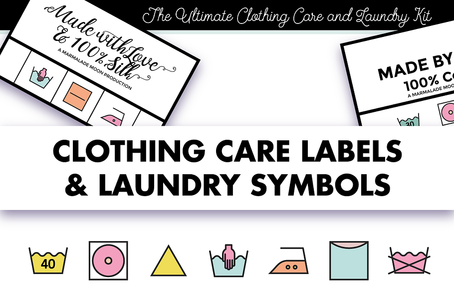 Clothing Labels and Laundry Symbols