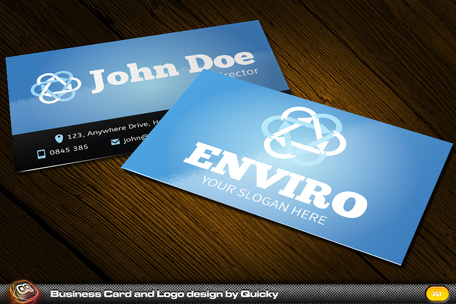 Enviro Business Card and Logo