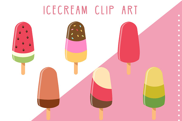 Ice Lolly Clipart