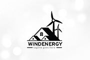 Wind Energy Logo Template Design