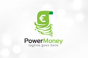 Power Money Logo Template Design
