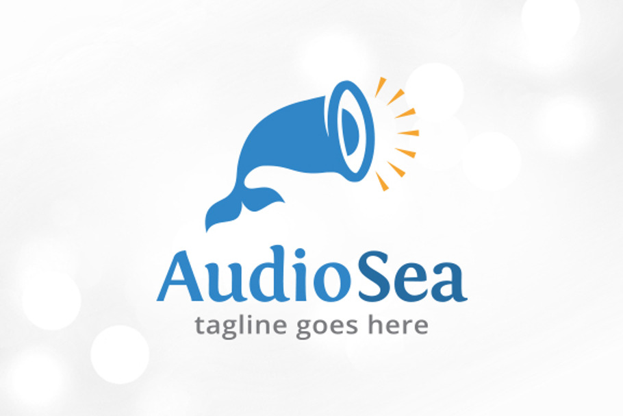 Audio Sea Logo Template Design in Logo Templates - product preview 8
