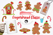 Gingerbread Classic illustrations
