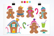Gingerbread Colorful illustrations