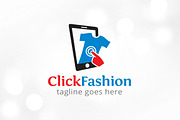 Click Fashion Logo Template Design
