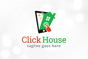 Click House Logo Template Design