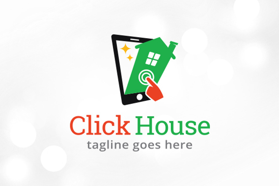 Click House Logo Template Design in Logo Templates - product preview 8