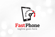 Fast Phone Logo Template Design